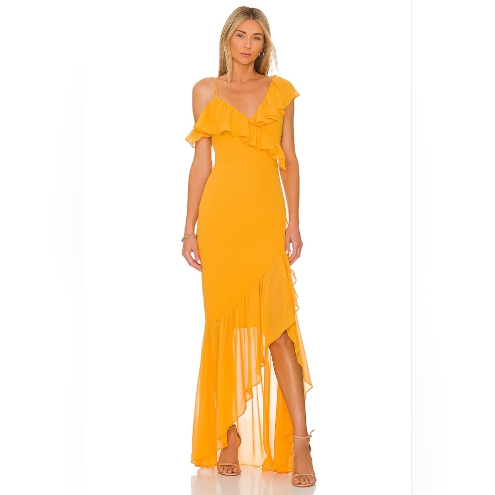 Lovers and Friends Karen Dress in Marigold